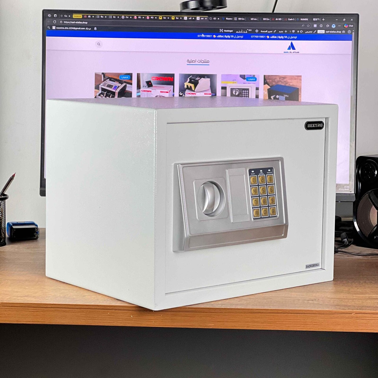 خزنة متينة من BEETRO 0303 - الصورة 2